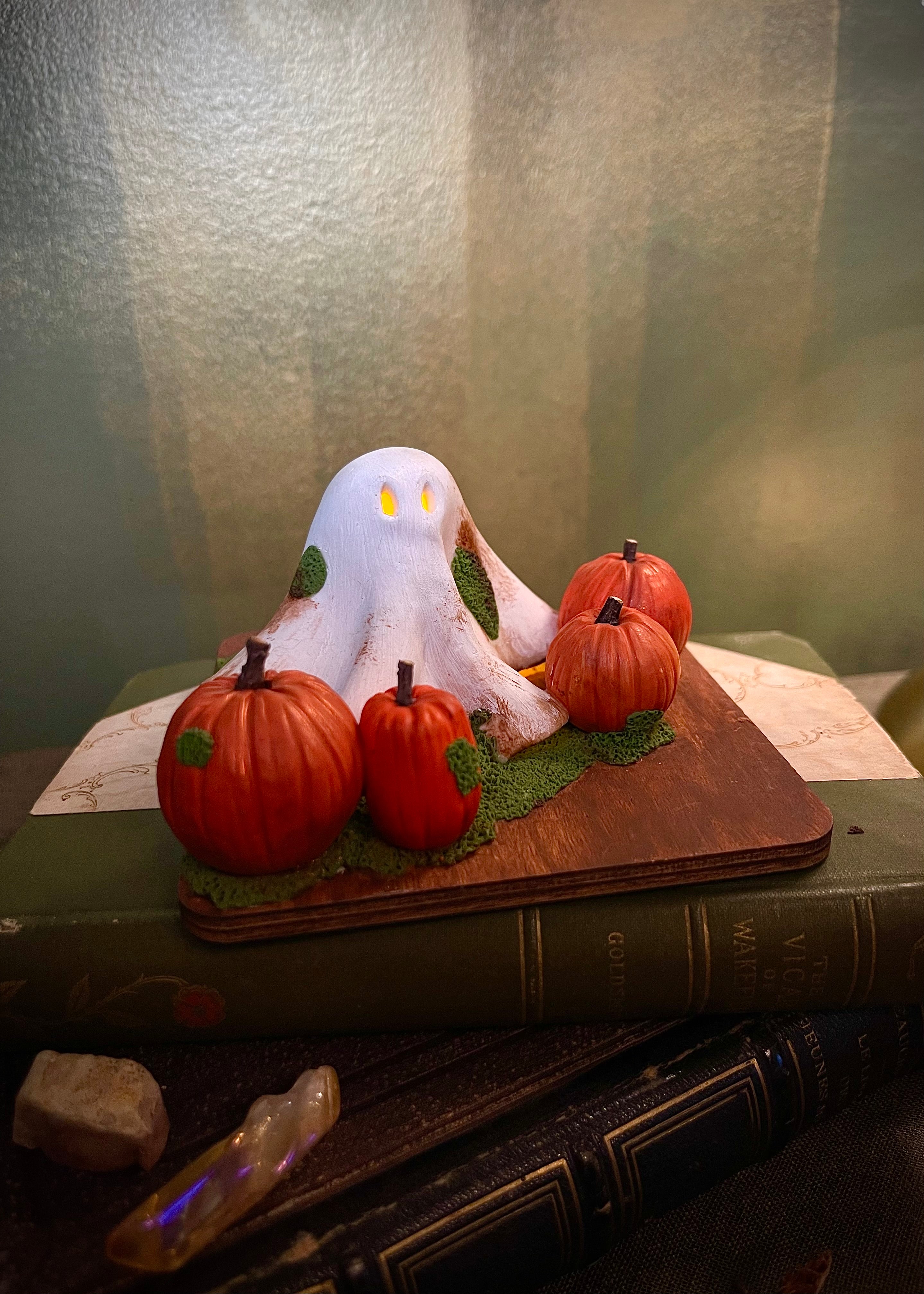 Pumpkin Patch with Boo