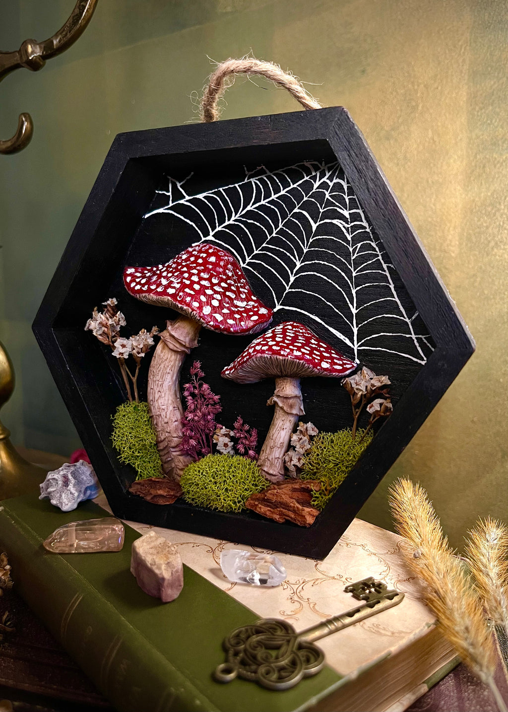 Mushroom Shadow Box