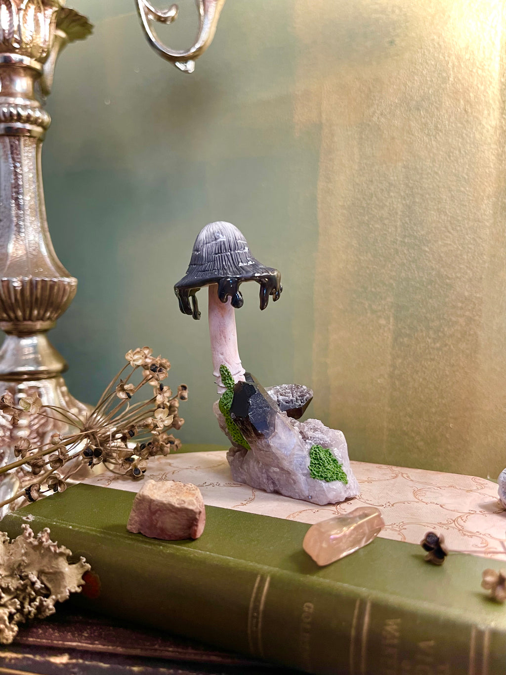 Inky Cap Mushroom Crystal