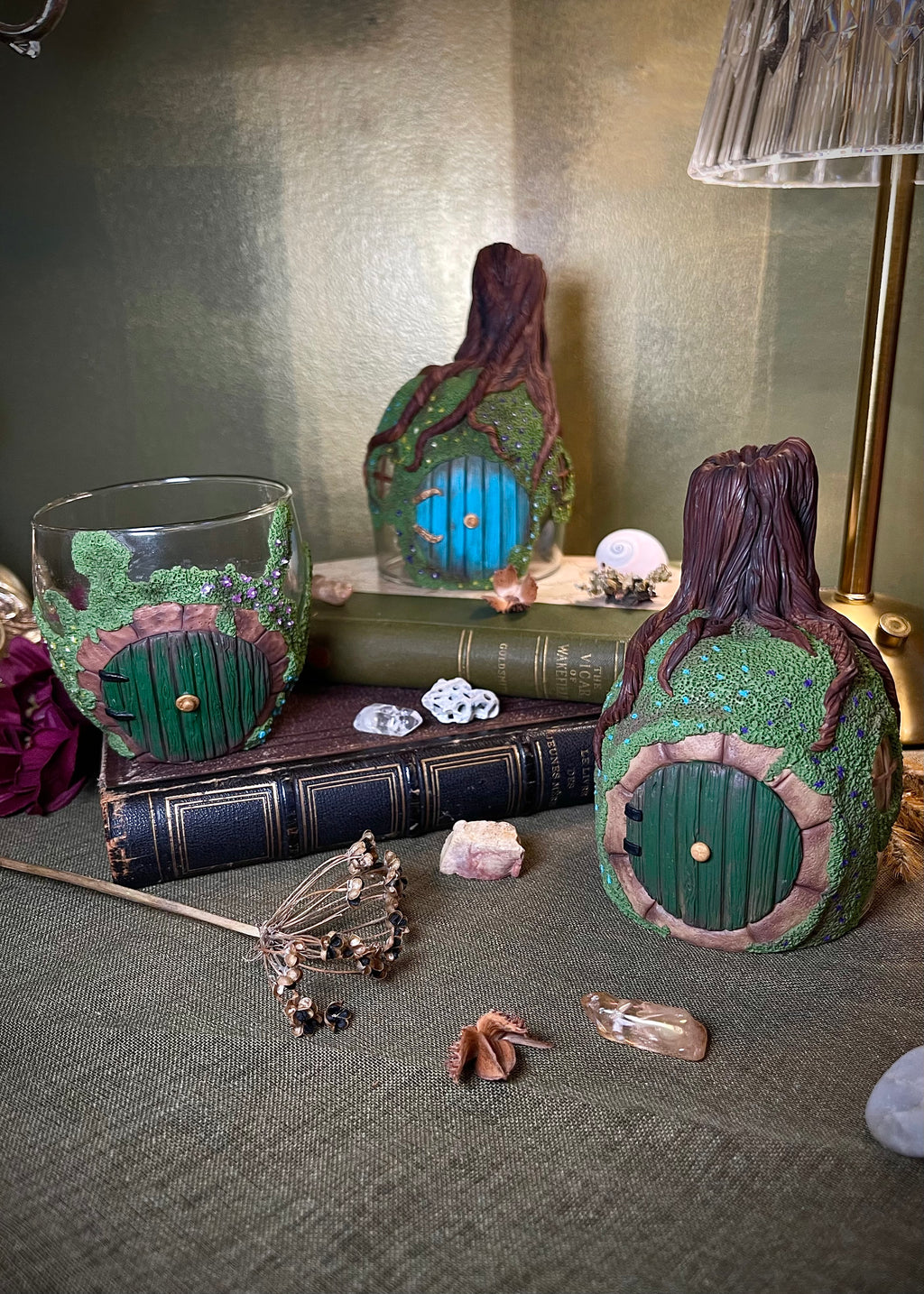 Hobbit Door Candle Cover